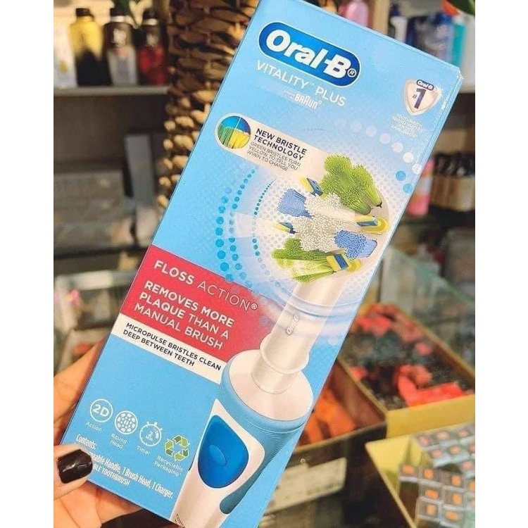 Bàn chải điện Oral- B người lớn mẫu mới - Herskin Official Store
