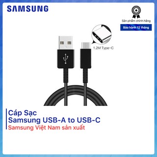 Cáp sạc điện thoại samsung chân type C chính hãng