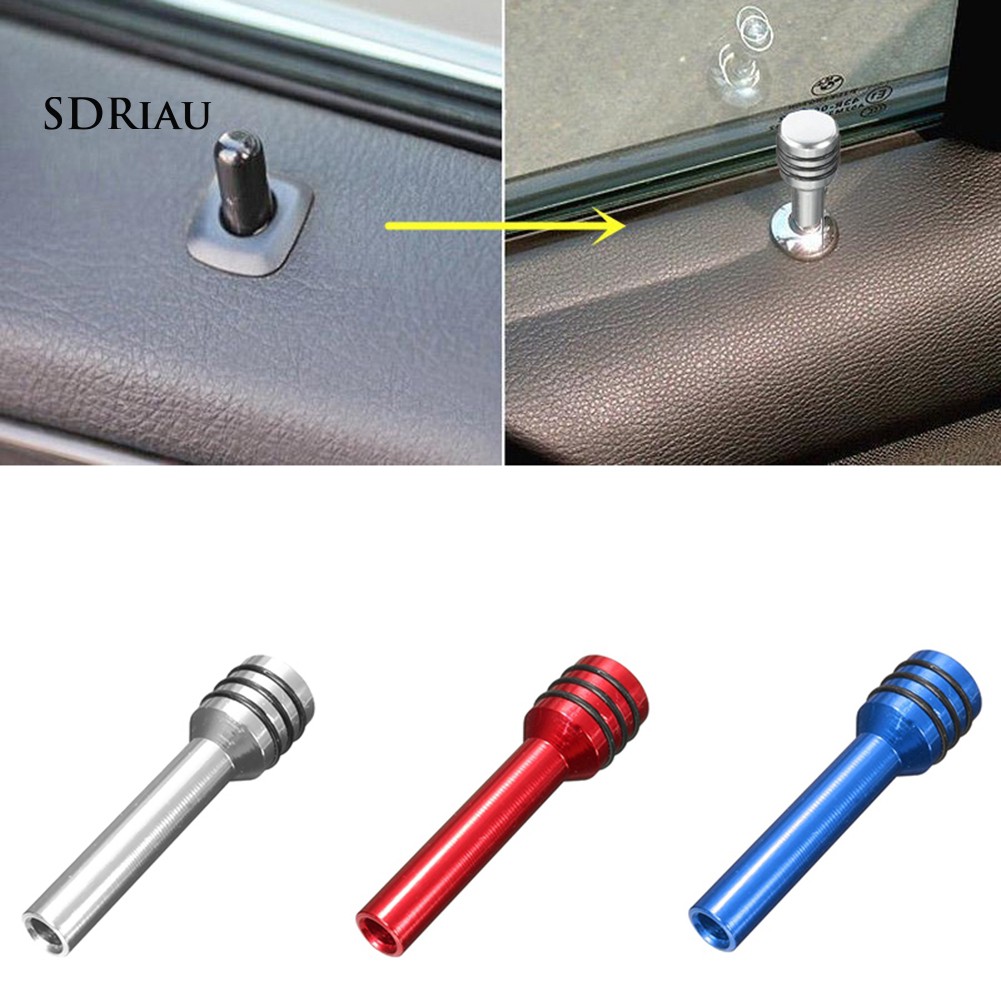 ✔Bộ 2 Chốt Khóa Cửa Xe Hơi Bằng Hợp Kim Nhôm