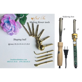 Bộ dụng cụ làm hoa nghệ thuật- đẳng cấp làm hoa