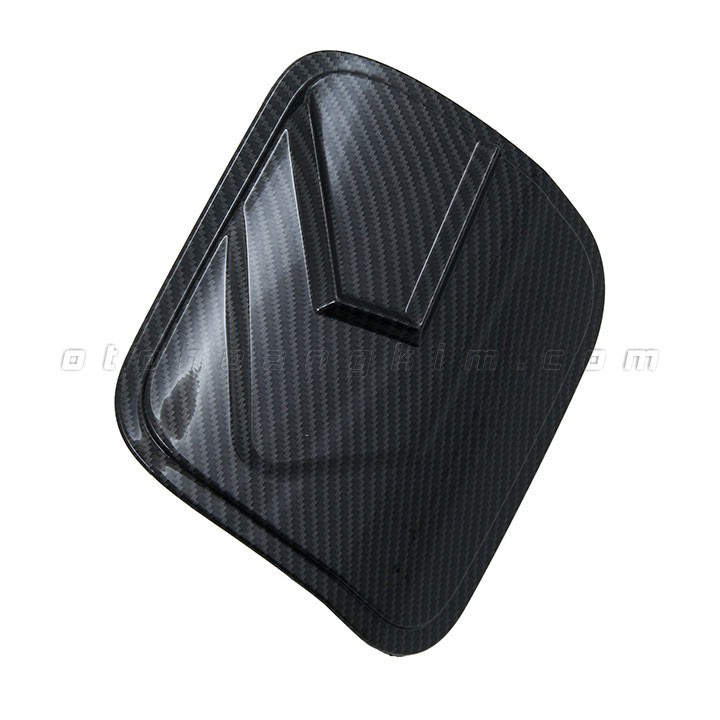 Ốp nắp xăng xe Toyota Cross 2020 2021 2022 2023 Mạ Crom/ Carbon Cao Cấp chống xước làm đẹp xe