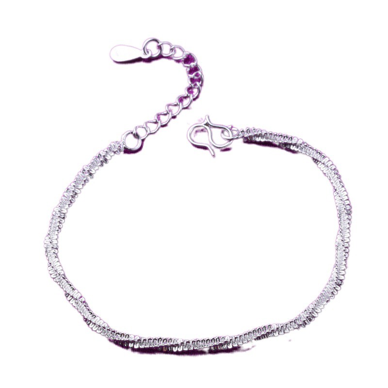 Phụ Kiện Thời Trang Trang Sức Vòng Tay S925 Bạc Vòng Tay Đơn Giản