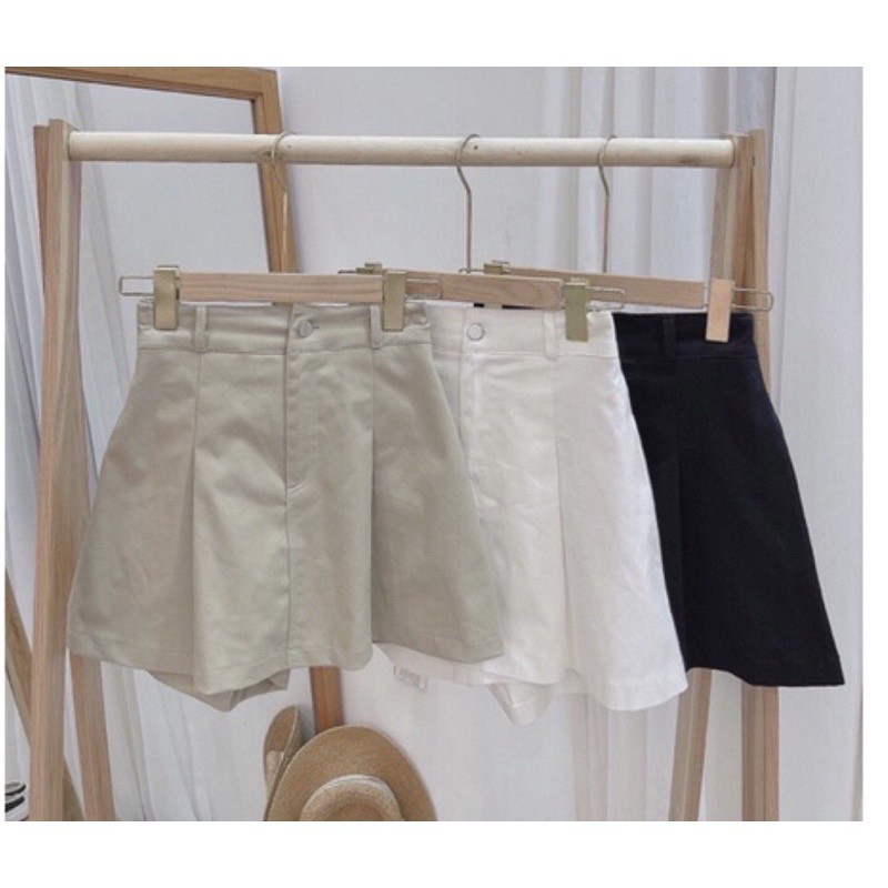 Quần giả váy Kaki - Phong cách Hàn Quốc rất phù hợp khi đi chơi dạo phố - Phối đồ dễ dàng