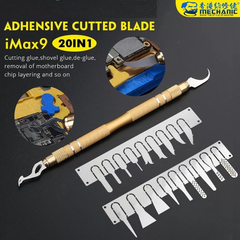 Bộ dụng cụ đục, tách IC, cạo keo Mechanic iMAX - 20 đầu