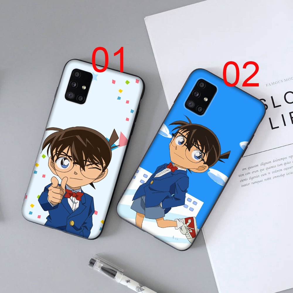 Ốp Điện Thoại Mềm Hình Thám Tử Conan Cho Samsung Galaxy A21S A21 A71 A31 A51 A41 A11
