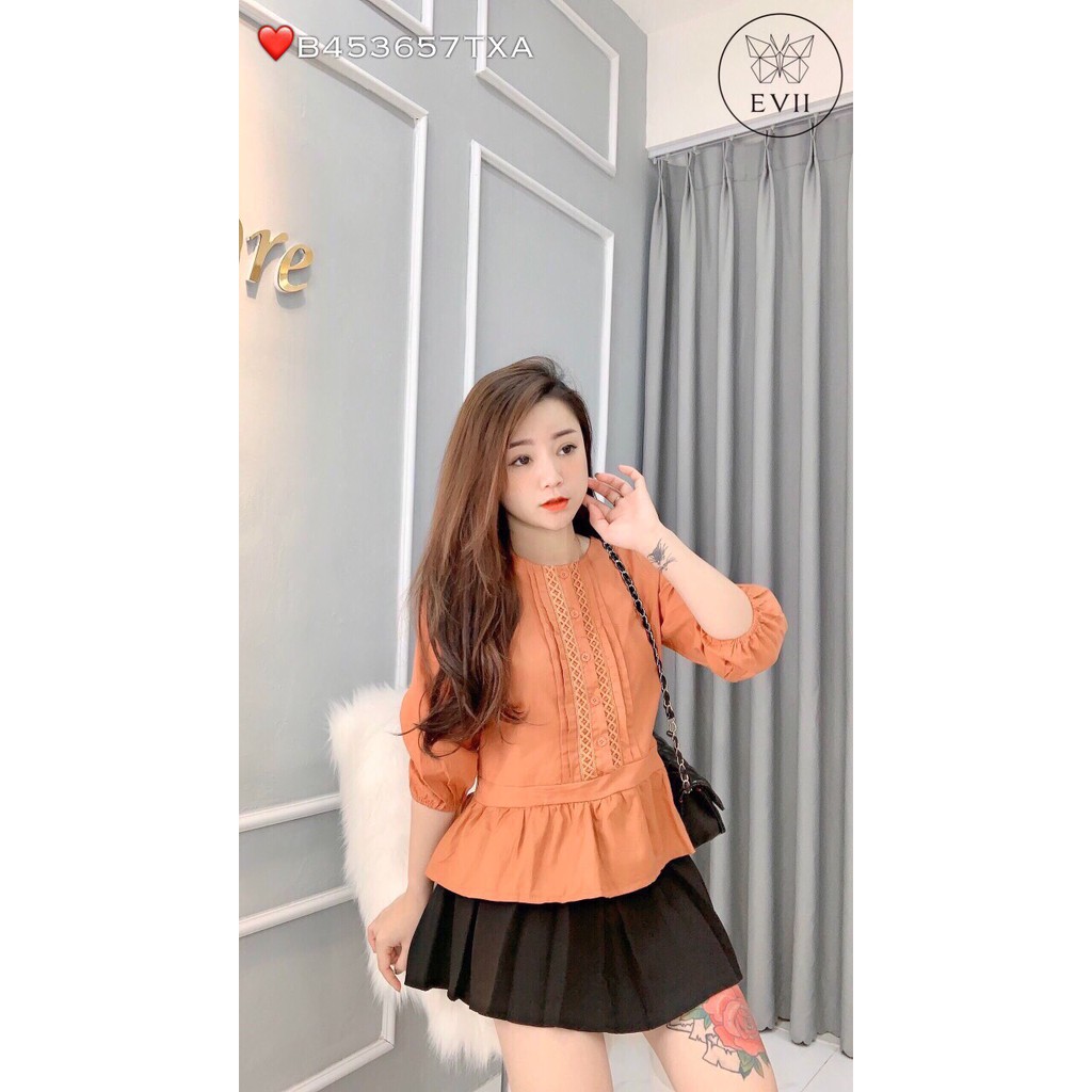 Áo Kiểu Nữ Viền Ren Áo Thời Trang Mới SP Av104 | BigBuy360 - bigbuy360.vn