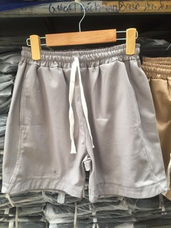 [Ảnh thật]  Short Kaki màu Xám