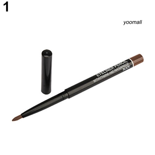 [Hàng mới về] Bút Kẻ Mắt Dạng Gel Kem Xoay Được Chống Nước Tiện Lợi