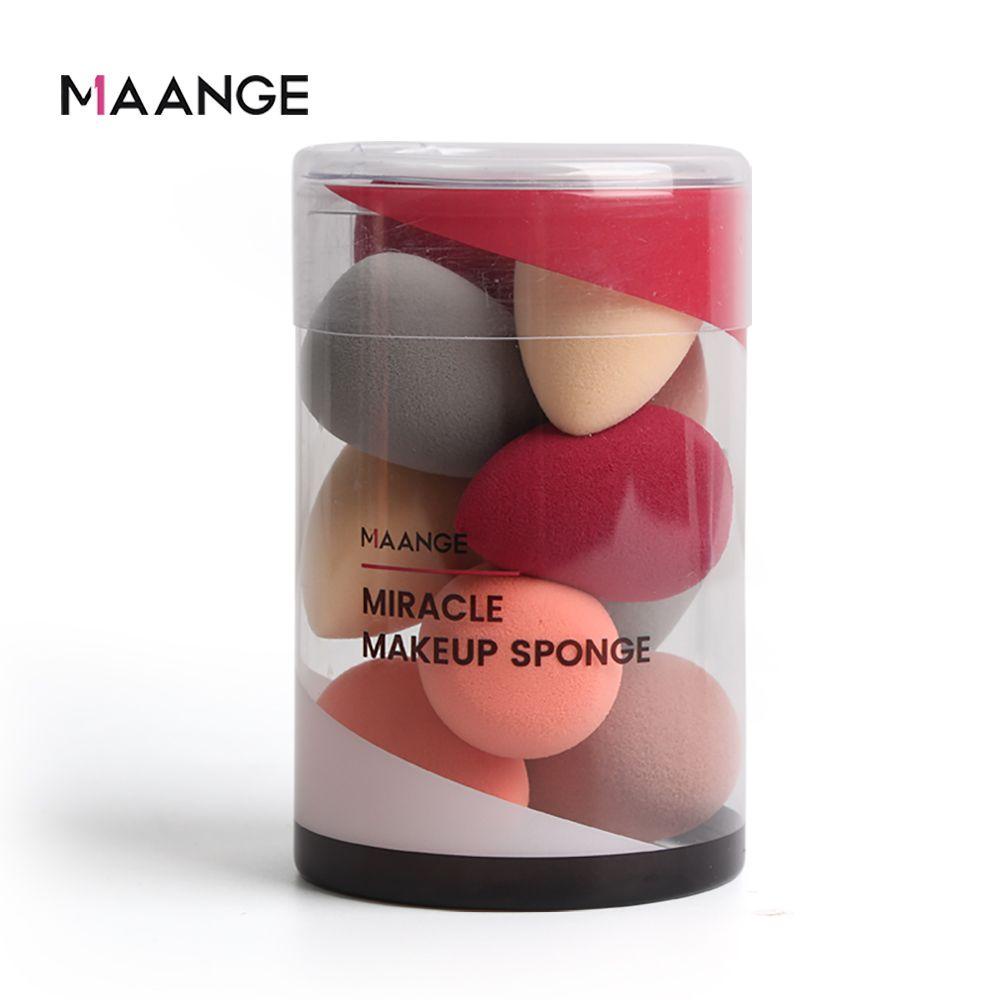 Set 10 Mút Trang Điểm Mini Hình Giọt Nước Nhiều Màu Sắc