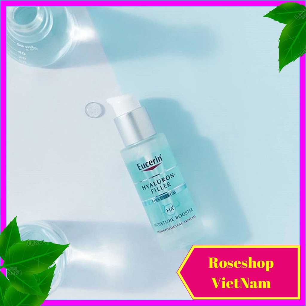 ✅Serum Eucerin Hyaluron Filler Moisture Booster Tinh Chất Cấp Ẩm và Ngăn Ngừa Lão Hóa 30ml Serum HA. RSVN SP63