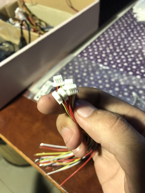 Jack 4 pin cho mạch điện , mach dk ph1.25