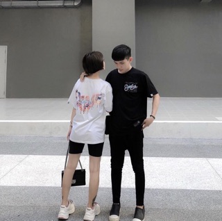 [Ảnh thật + Có Video ở sau] Áo Thun Unisex tay ngắn SunSet