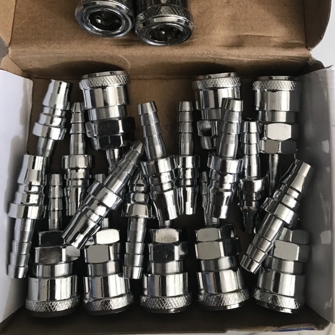 Đầu nối nhanh đầu bi dây hơi khí nén- Khớp nối nhanh máy nén khí