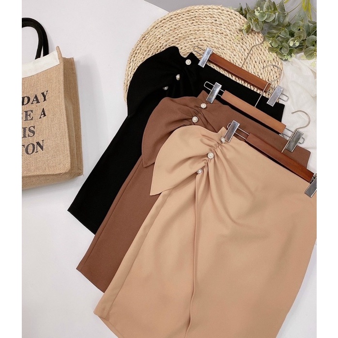 Chân váy bút chì vạt lệch ( giá sale) còn BE, NÂU | BigBuy360 - bigbuy360.vn