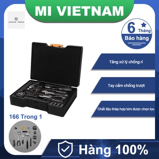 Bộ dụng cụ công cụ cầm tay 166 trong 1 xiaomi jiuxun bộ dụng cụ sửa chữa gia đình hộp dụng cụ sửa chữa đa năng
