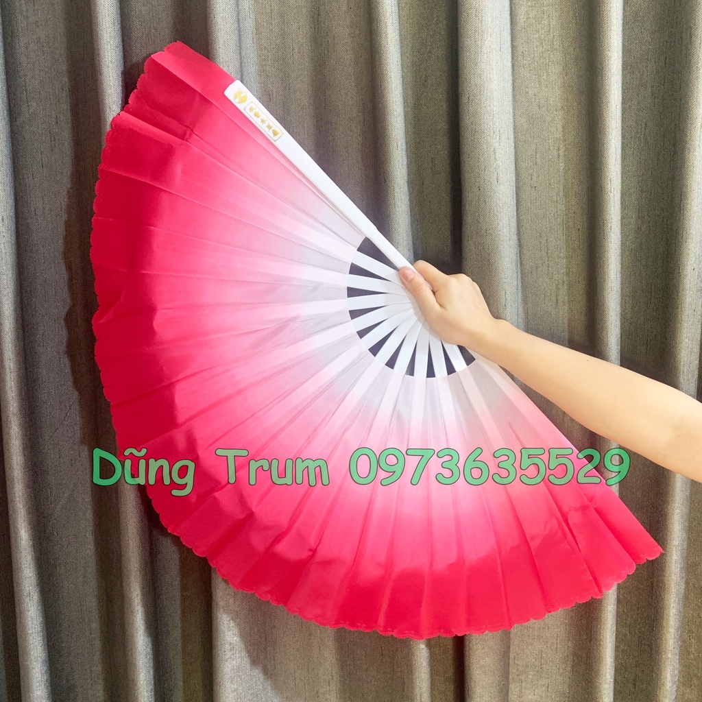 Quạt múa văn nghệ nan nhựa hàng loại đẹp cực bền
