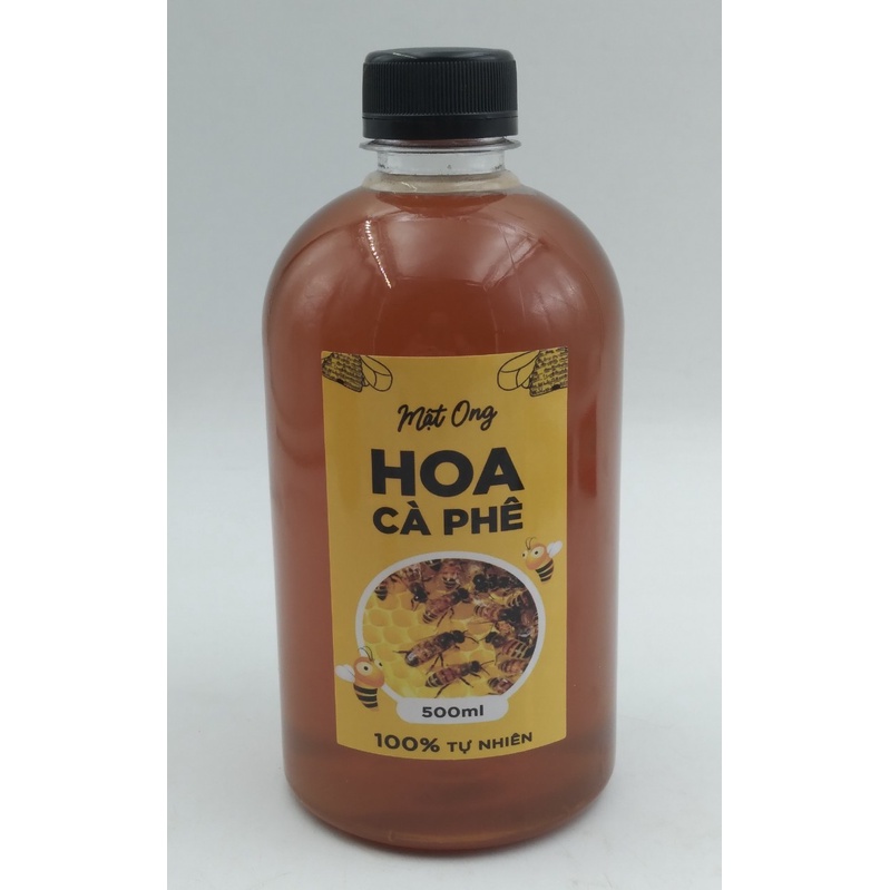 [Bao đổi trả] Mật ong hoa cà phê 100% tự nhiên - Nông sản sạch Tây Nguyên -  Cam kết mật ong nguyên chất