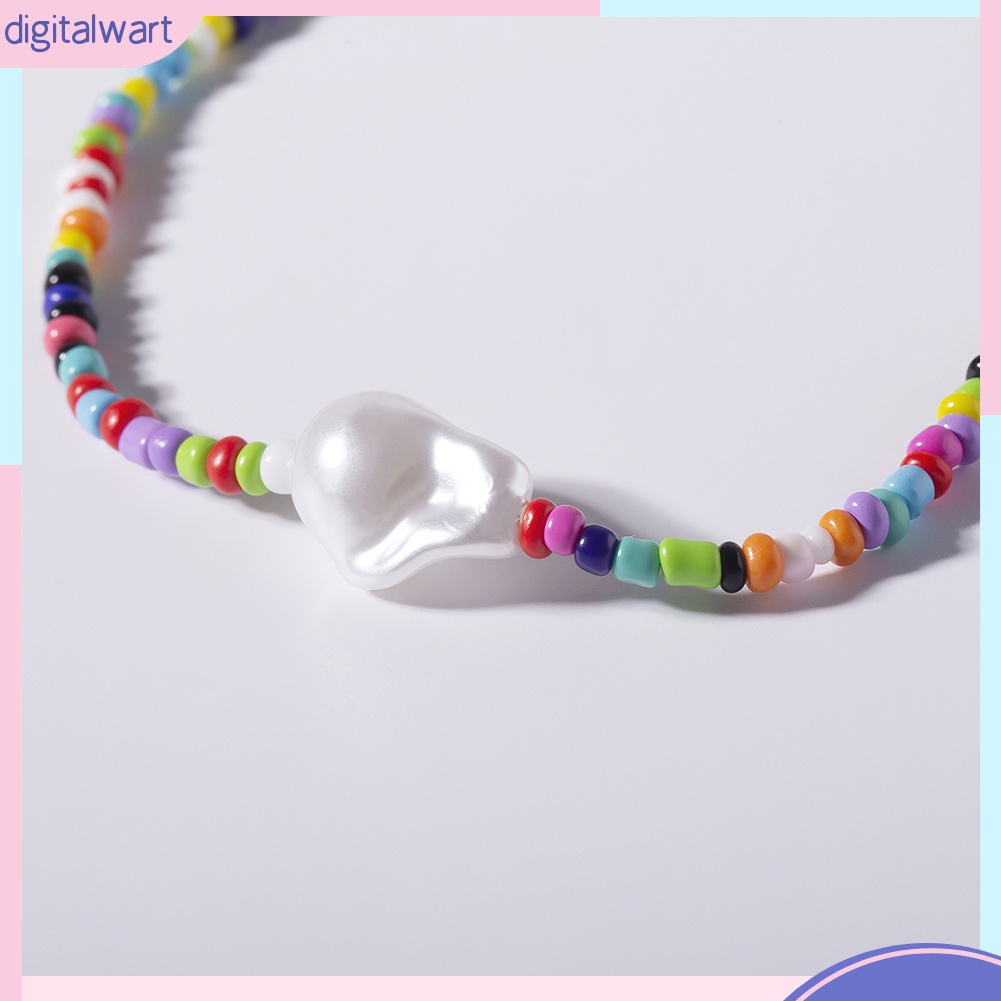 Vòng Cổ Đính Hạt Ngọc Trai Nhân Tạo Phong Cách Bohemian Cá Tính Sang Trọng Dành Cho Nữ