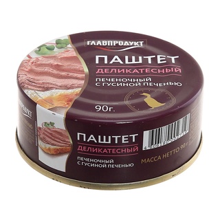 Pate gan ngỗng Glavproduct hộp 90g/hộp