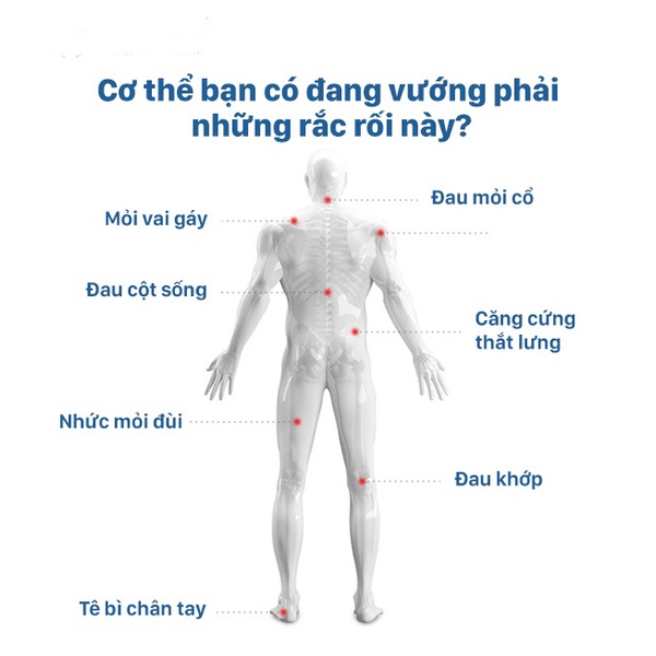 Máy massage xung điện trị liệu,máy điện xung cầm tay mang lại cảm giác chân thực như xoa bóp