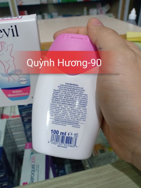 Dung dịch vệ sinh cao cấp CREVIL 100ml chăm sóc cơ thể bạn.