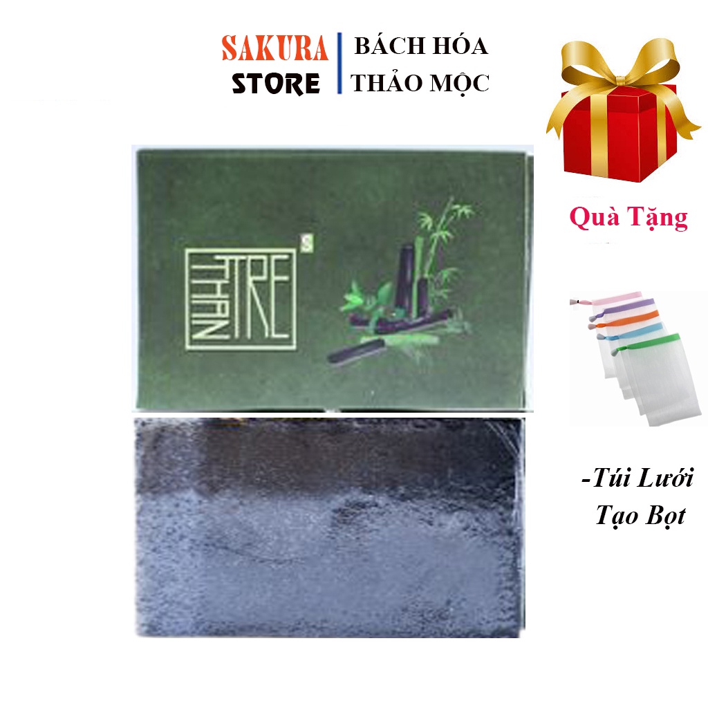 Xà bông Sinh Dược Than Tre - Xà Bông Làm Sạch,Dưỡng Da,Giảm Mụn,Giảm Thâm. | BigBuy360 - bigbuy360.vn