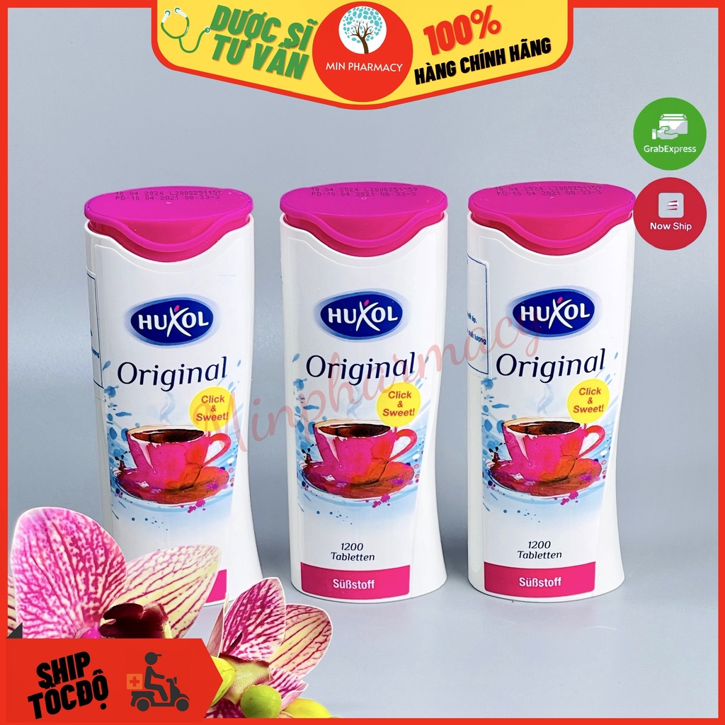 ĐƯỜNG ĂN KIÊNG HUXOL Hộp 1200 viên- Minpharmacy