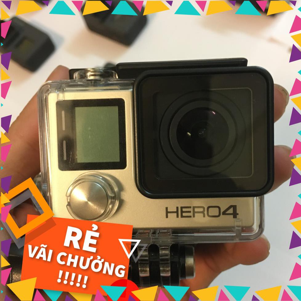 Máy quay Gopro Hero 4 Black - Bảo hành 1 đổi 1 12 tháng