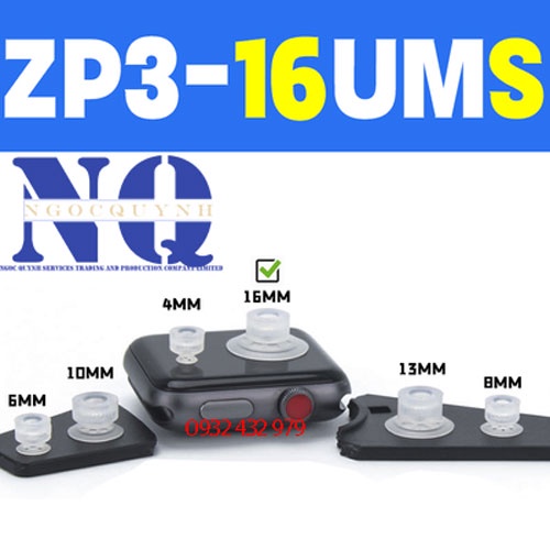 Núm hút chân không SMC ZP3,4,6,8,10,13-16-UMS, cốc hút đàn hồi cơ học