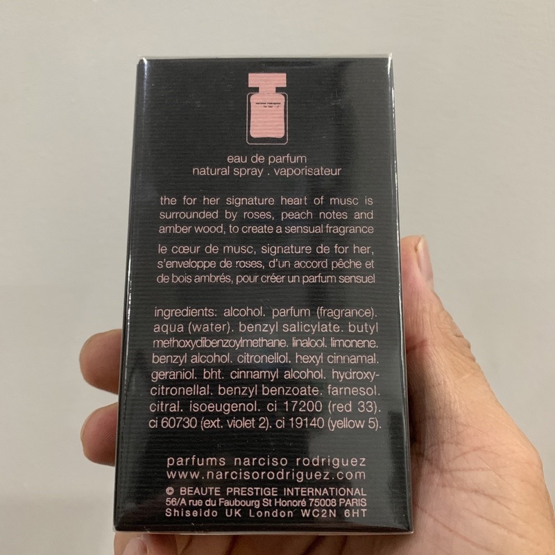 Nước hoa narciso for her edp 30ml full seal