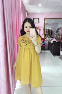 ĐẦM BẦU THIẾT KẾ (kèm ảnh khách mặc)