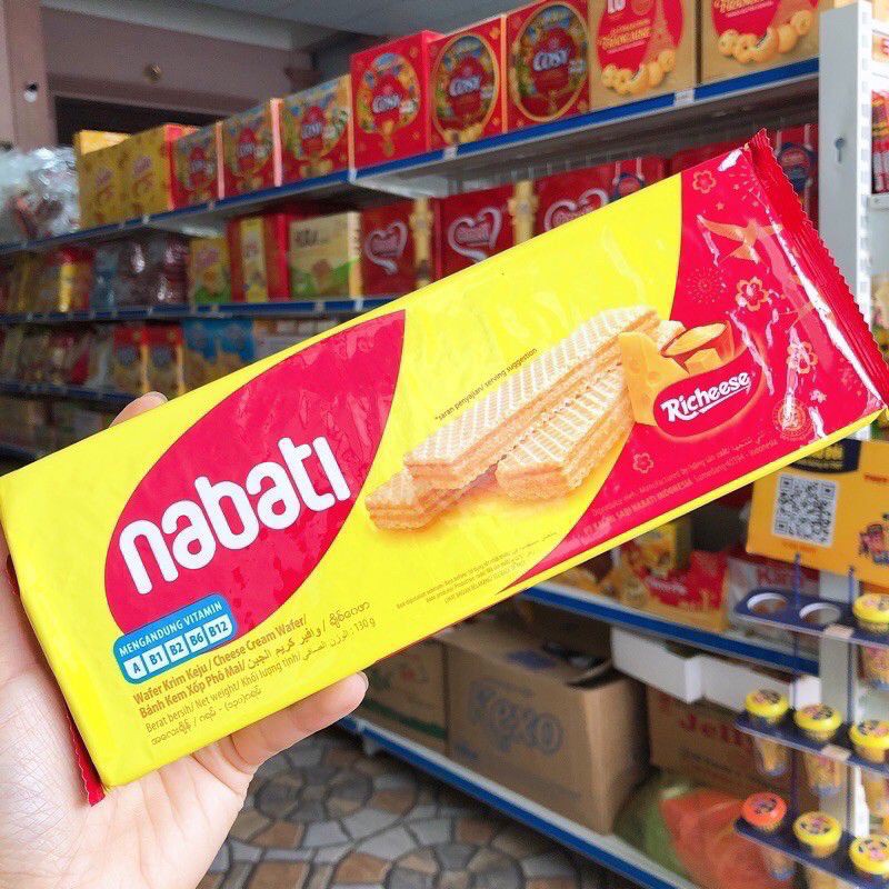 Bánh NaBaTi 110g các vị thương hiệu bánh hàng đầu Indonesia
