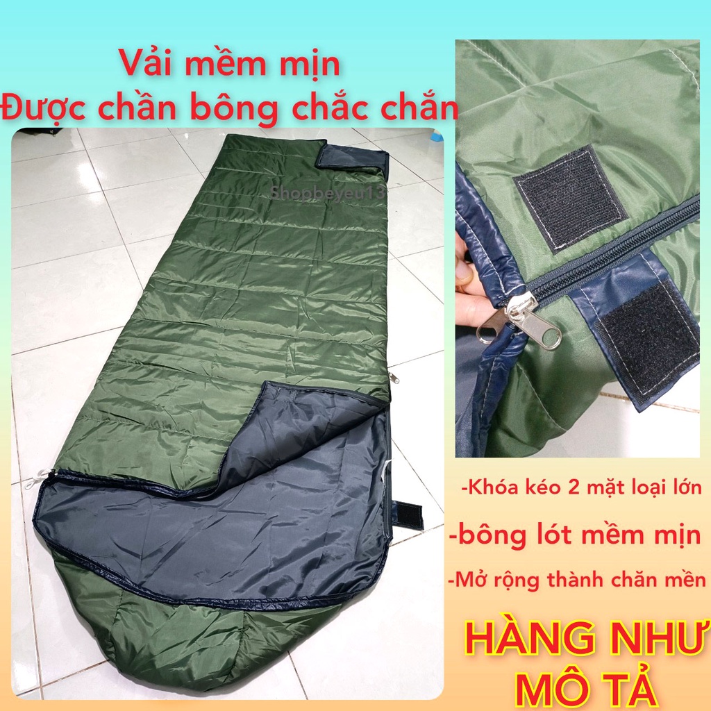 Túi ngủ văn phòng hàng việt nam(kèm hình thật)