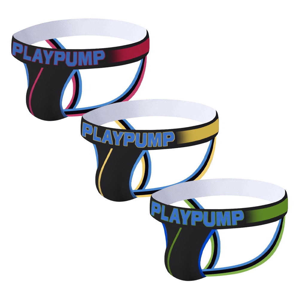 ORLVS Quần lót lọt khe PLAYPUMP chất liệu cotton thời trang quyến rũ cho nam PP9115