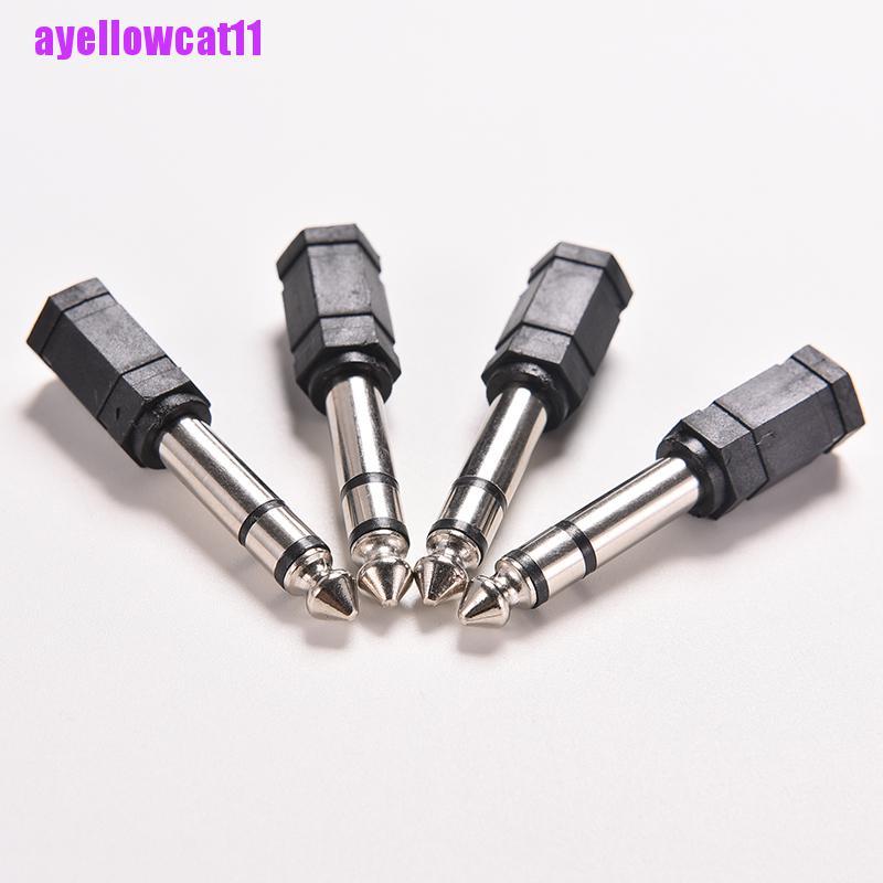 NEW Đầu Chuyển Đổi Âm Thanh Tai Nghe Mini Jack Cắm 6.5mm 1 / 4 Sang 3.5mm 1 / 8 6.5mm 1 / 4 To 3.5mm 1 / 8
