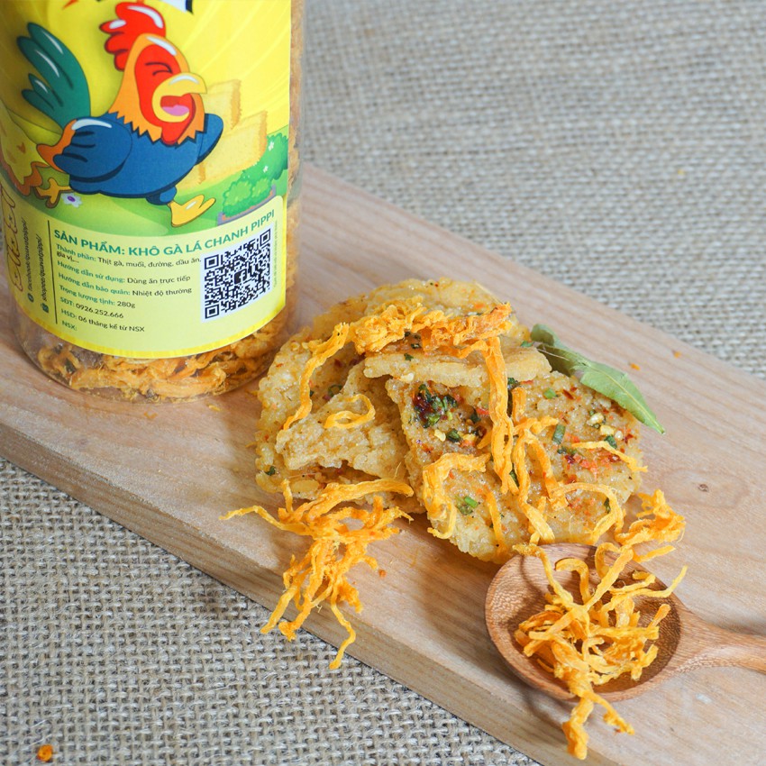 Cơm cháy lắc khô gà Pippi loại ngon, hũ pet 300g -Thế Giới Đồ Ăn Vặt | BigBuy360 - bigbuy360.vn