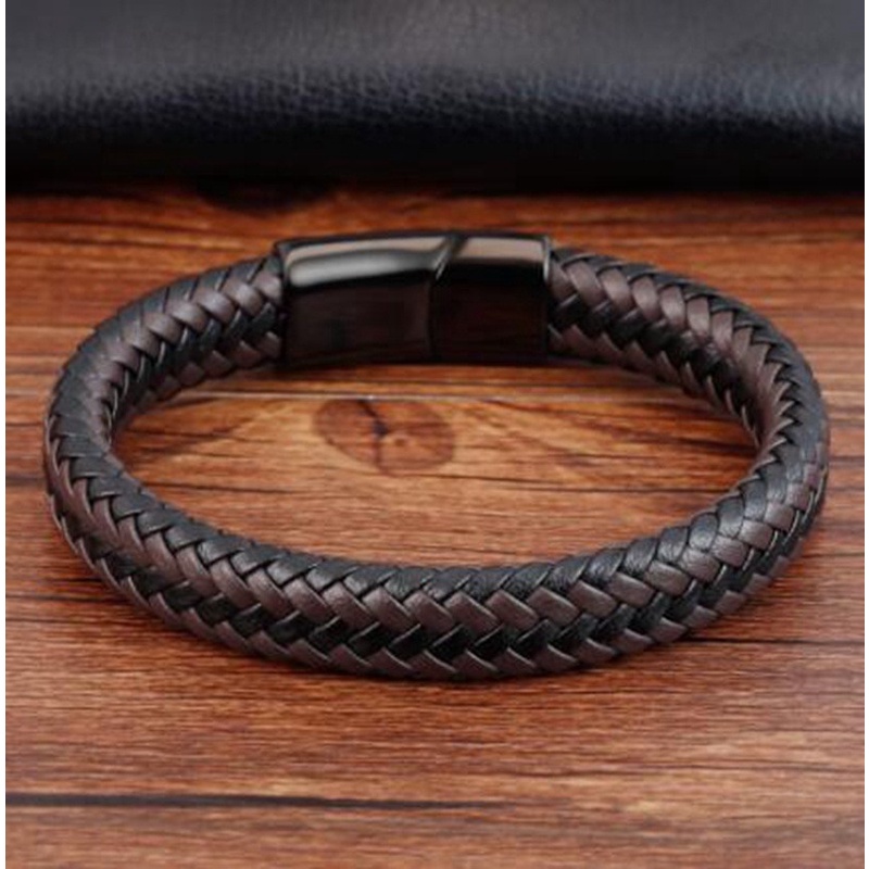 Vòng Tay Da Thời Trang Dành Cho Nam