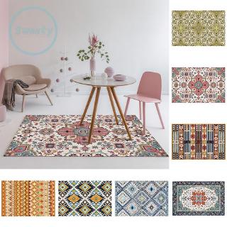 Thảm Trải Sàn Phong Cách Bohemian Cổ Điển Kích Thước 80x120cm