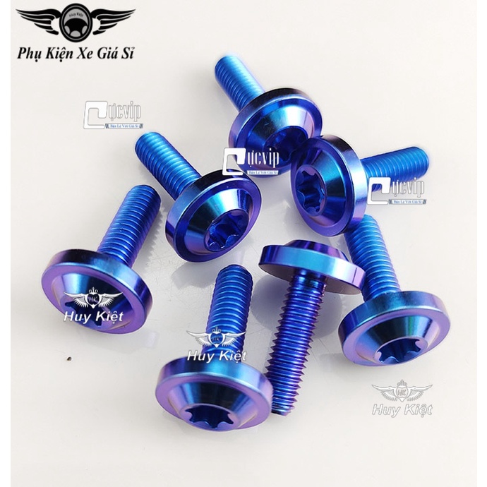 [Sale Khủng] Ốc Titan GR5 6Li2 Gắn Ốp Pô, Bảng Tên, Che Pen, Dàn Áo Wave 5028