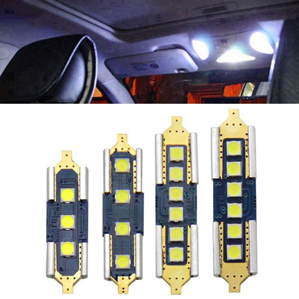 Set 2 Đèn LED Đọc Sách DC12V COB 31 36 39 41MM Cho Xe Ô Tô