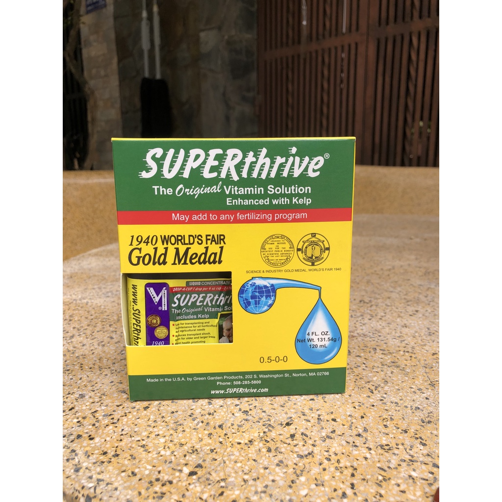 Chế phẩm kích thích sinh trưởng cây SuperThrive USA chai 120ml