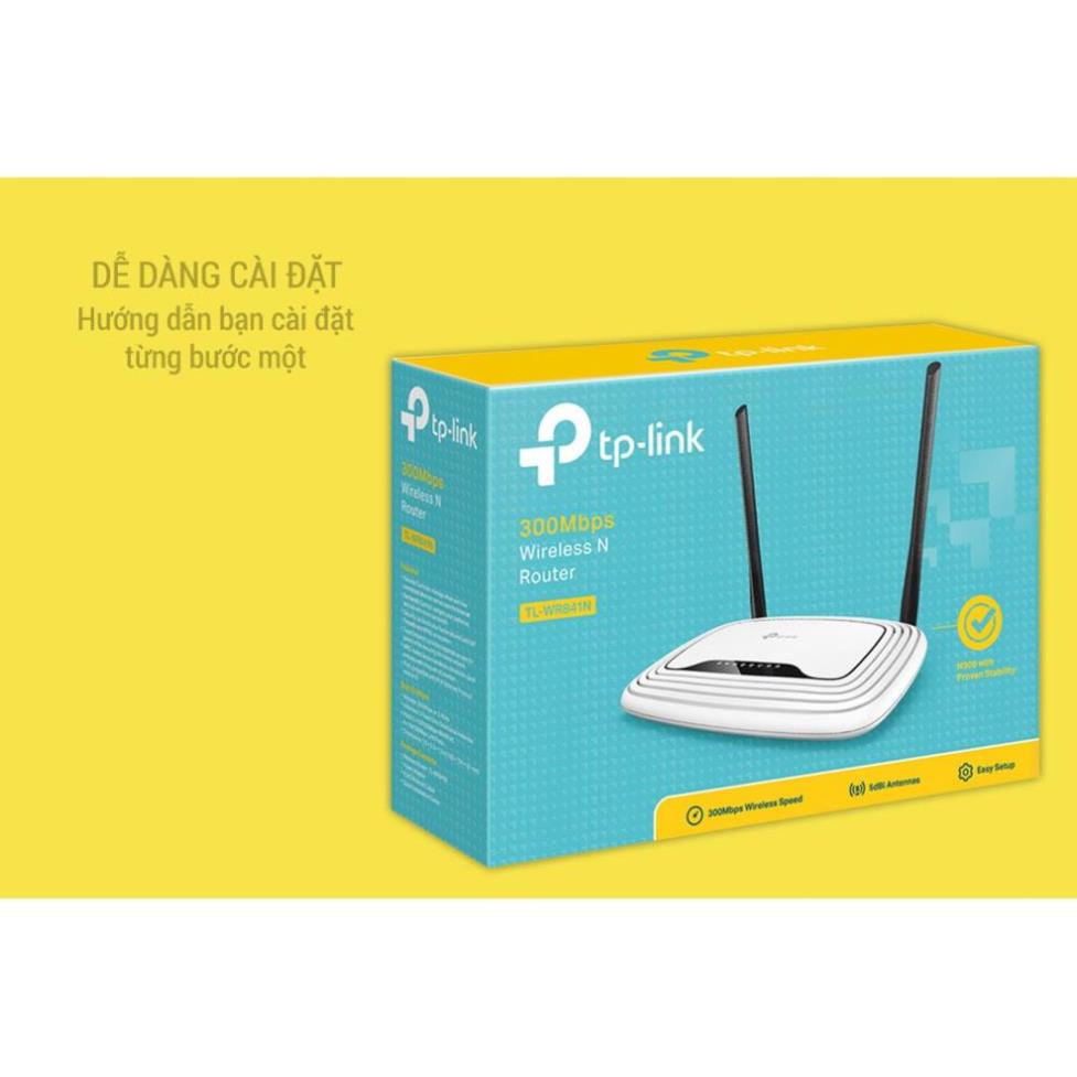 [Chính Hãng] Bộ Phát Wifi TP-link TL-WR841N Chuẩn N Tốc Độ 300Mbps  - SPANA