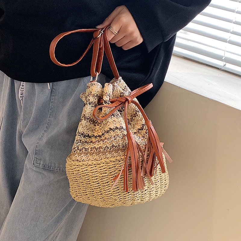 Túi cói Bằng Rơm Thời Trang Dành Cho Nữ