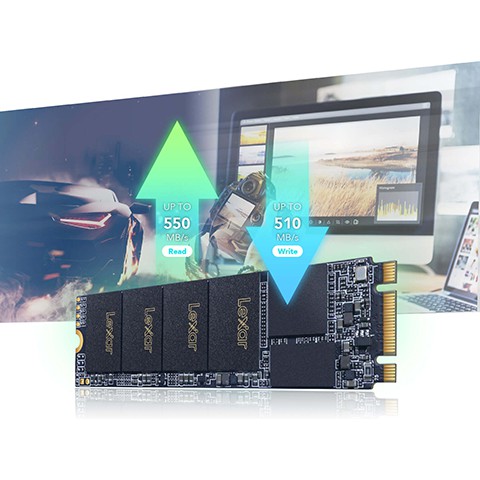 Ổ cứng SSD Lexar 128GB M.2 2280 (Đoc 550MB/s - Ghi 450MB/s) - (LNM100-128RB) | WebRaoVat - webraovat.net.vn