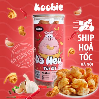 Da heo tỏi ớt Koobie 150g, đồ ăn vặt ngon an toàn vệ sinh, giao hàng siêu tốc