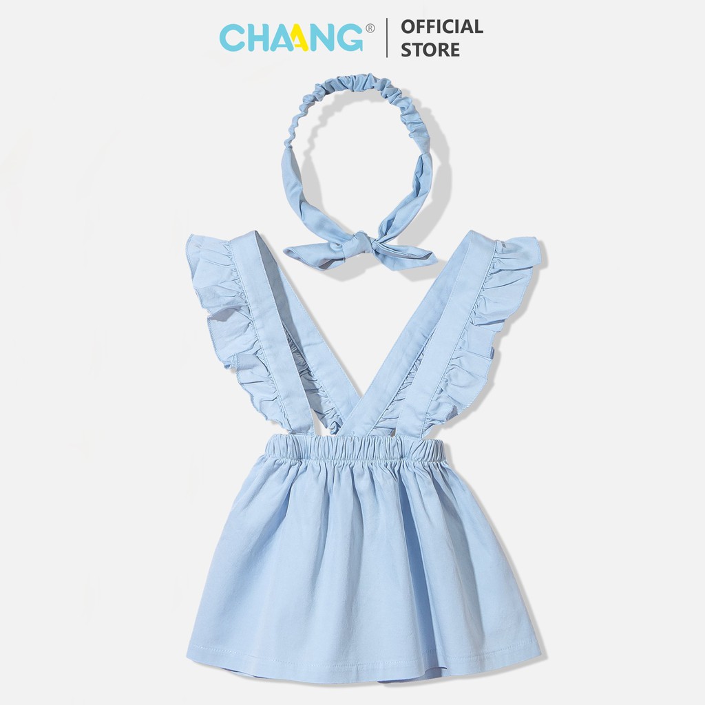 Set váy yếm summer chaang xanh