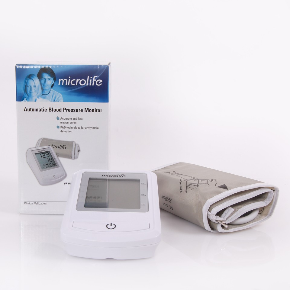 [CHÍNH HÃNG]Máy đo huyết áp bảo vệ sức khỏe,thông báo nhịp tim Microlife 3NZ1-1P công nghệ mới(Tặng kèm áo mưa)