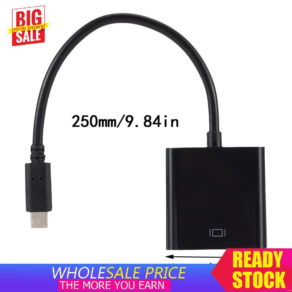 Cáp Chuyển Đổi Usb 3.1 Type C Sang Vga | BigBuy360 - bigbuy360.vn