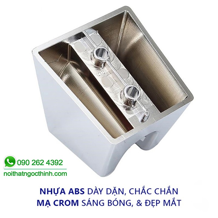 Đế cài vòi sen / tay sen tắm - Gác cài vòi sen / sen tắm nhựa ABS TẶNG BỘ VÍT INOX GẮN TƯỜNG