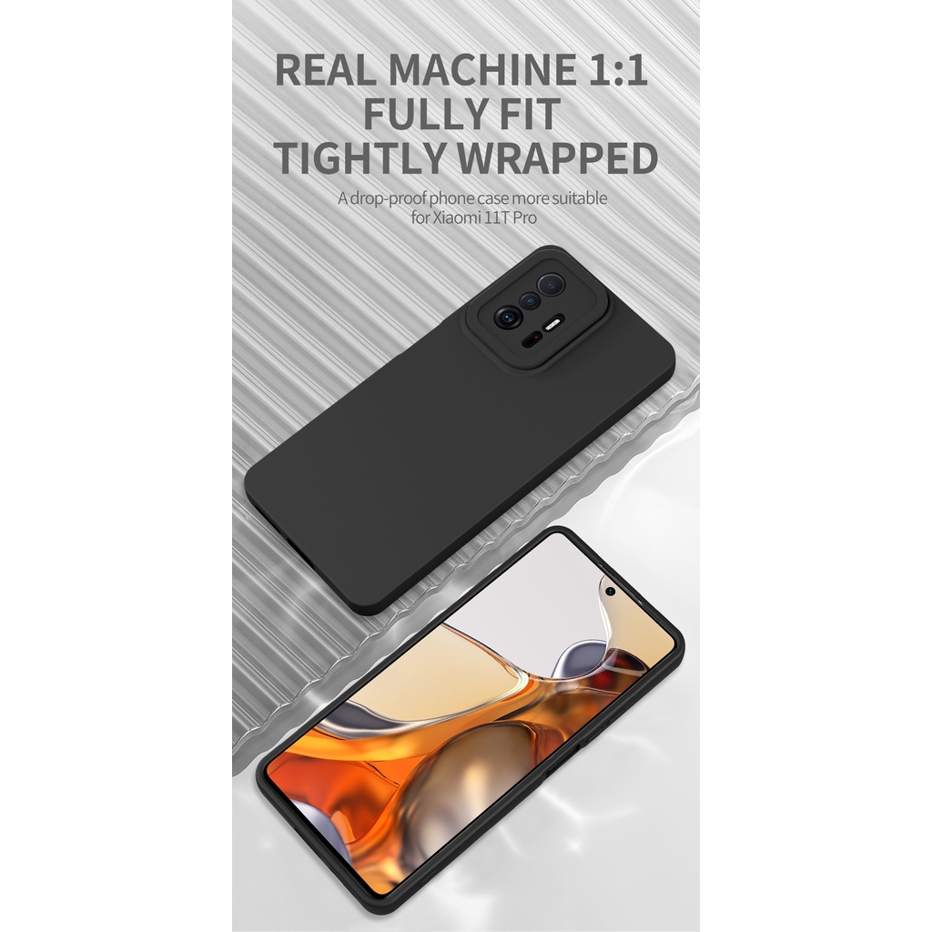 Ốp điện thoại TPU mềm bảo vệ camera mạnh mẽ dành cho Xiaomi Redmi 10 Note 10 10s 11T Pro Max 11T Pro MI Poco X3 NFC Pro